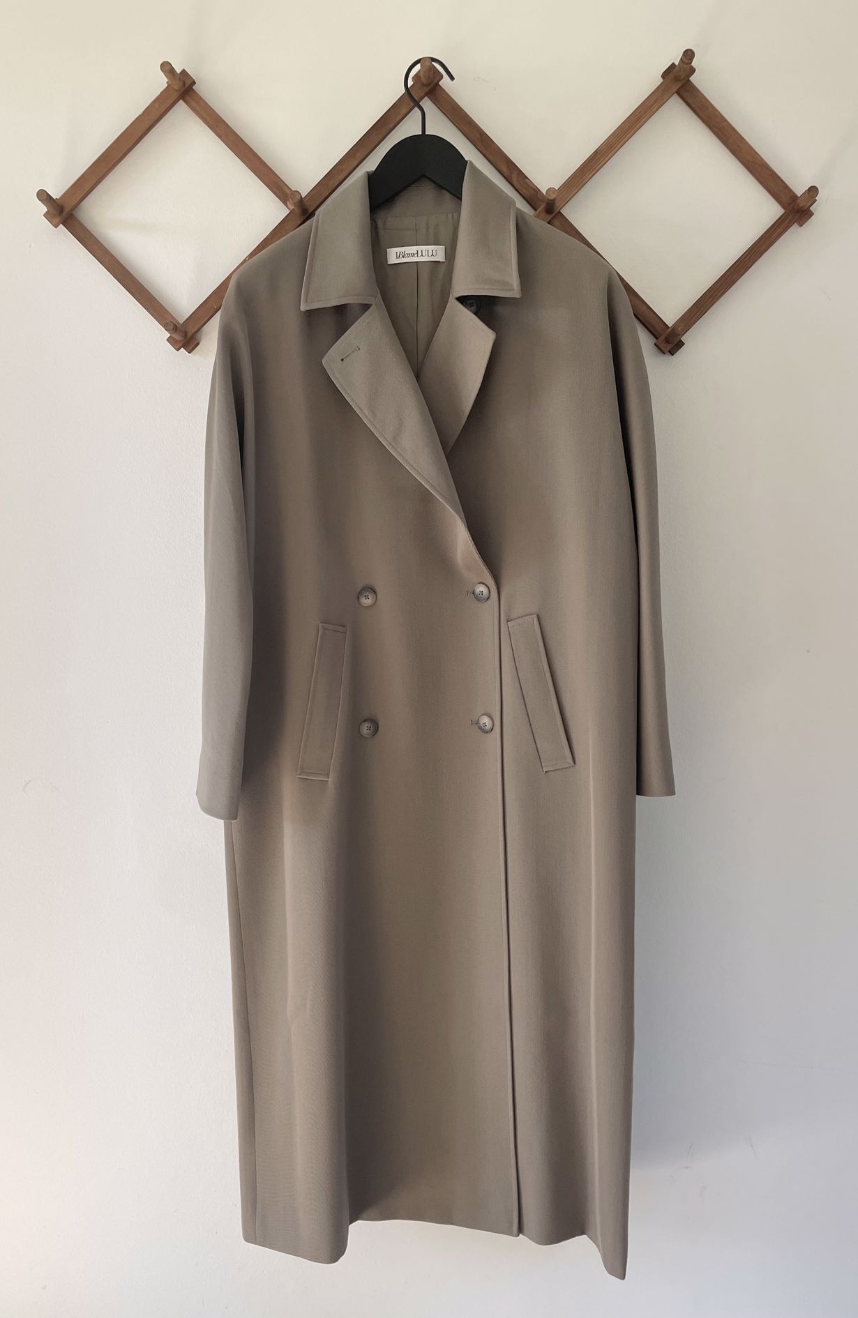 Iblamelulu Matteo Coat sand
